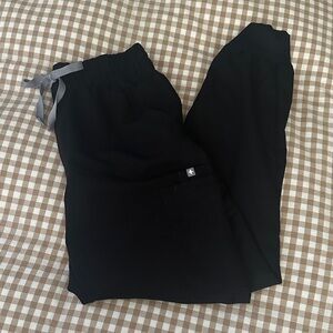 Figs Black Scrub Pants